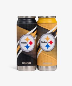 Pittsburgh Steelers Home & Away 16 Oz Can 2-Pack