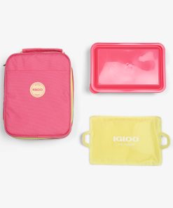 Kids Lunch Slim Cooler Bundle (Bento Box + Ice Floor)