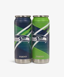 Seattle Seahawks Home & Away 16 Oz Can 2-Pack